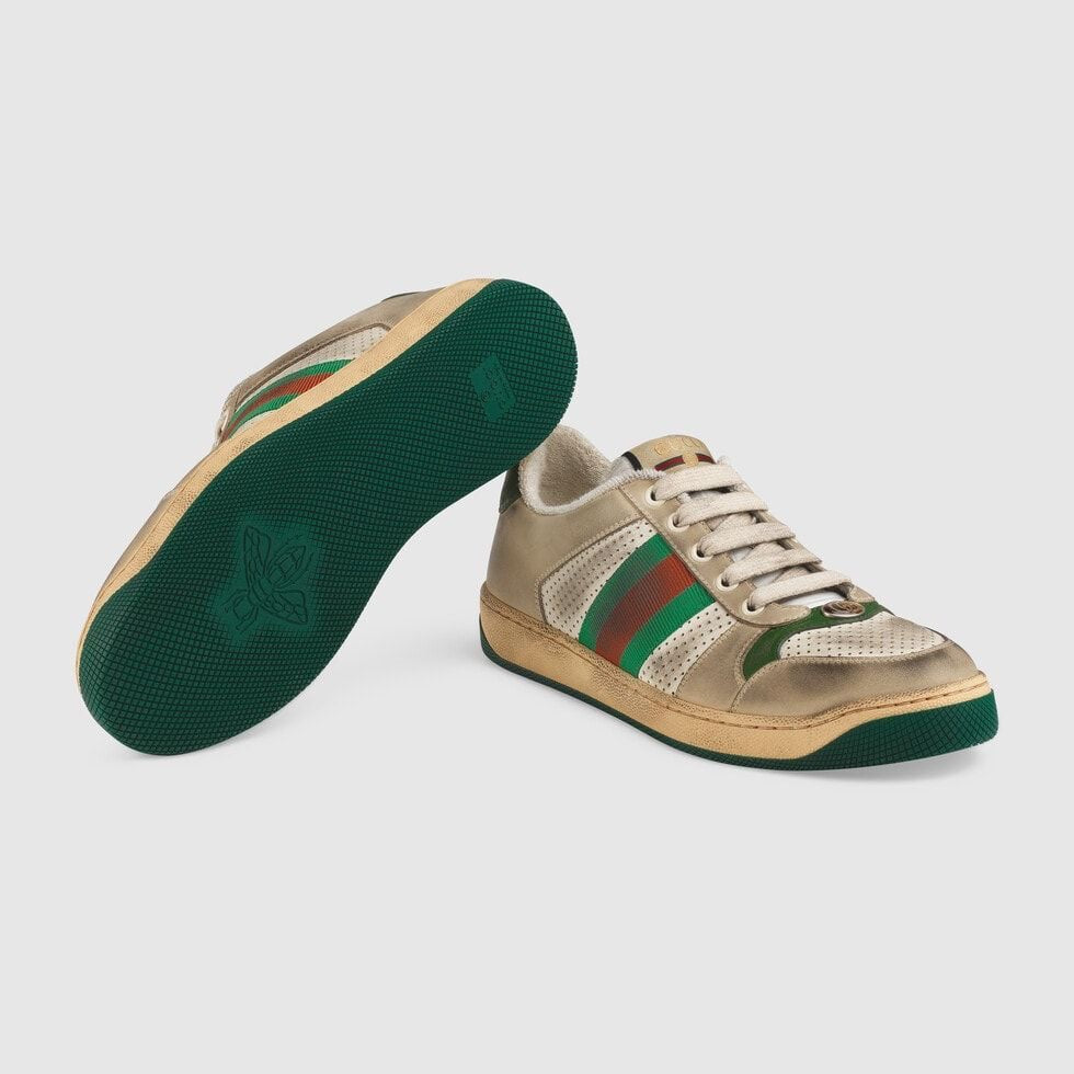 Gucci Screener Butter Leather – Green