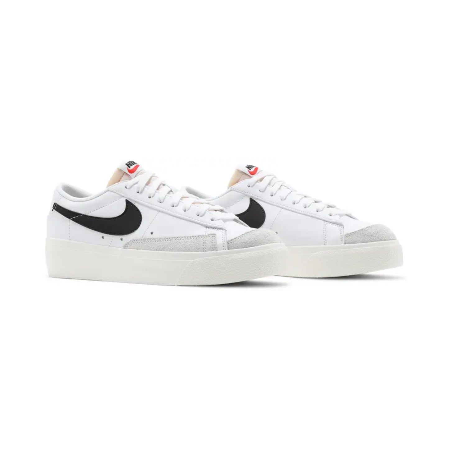 Nike Wmns Blazer Low Platform 'White Black'