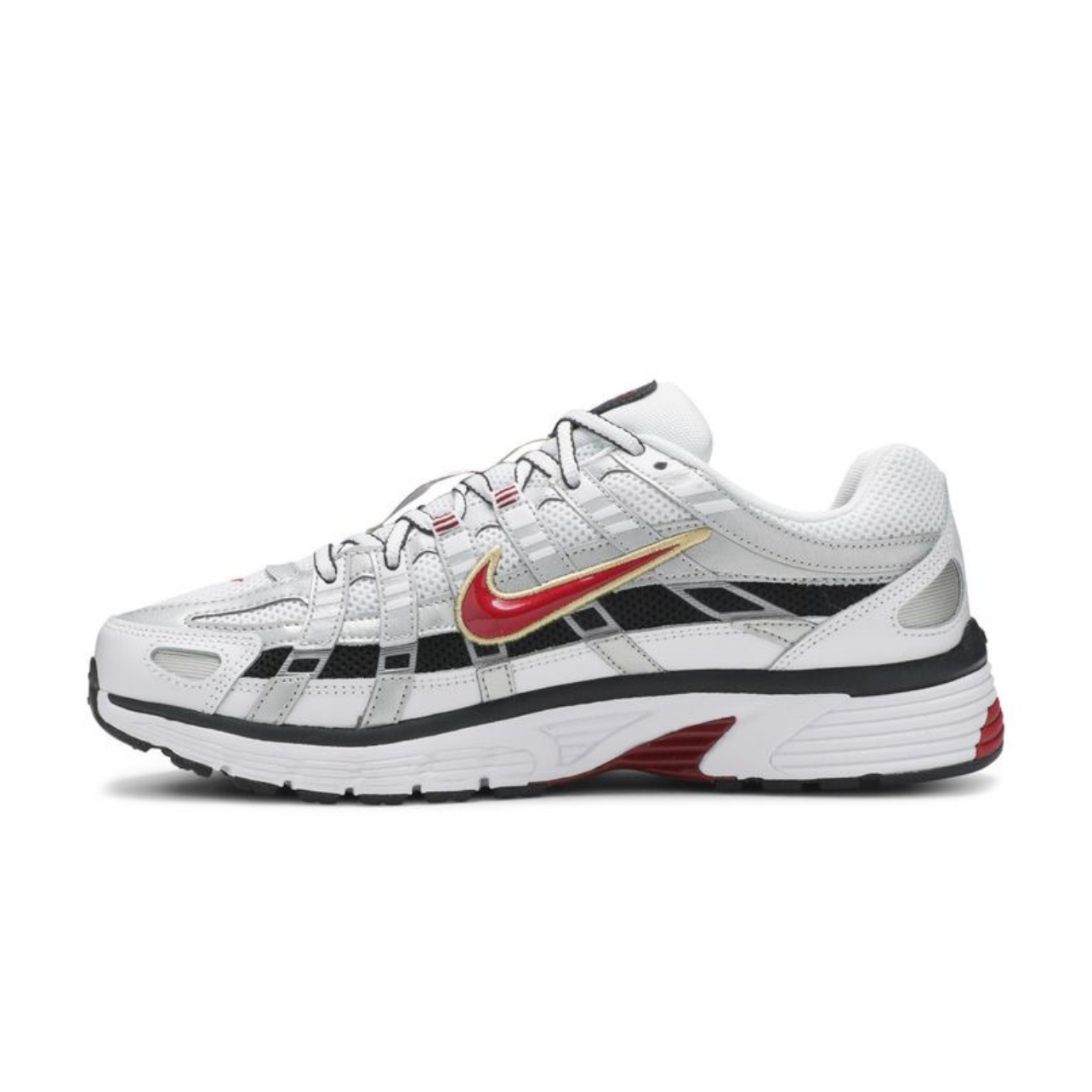 Nike P-6000 White Gold Red