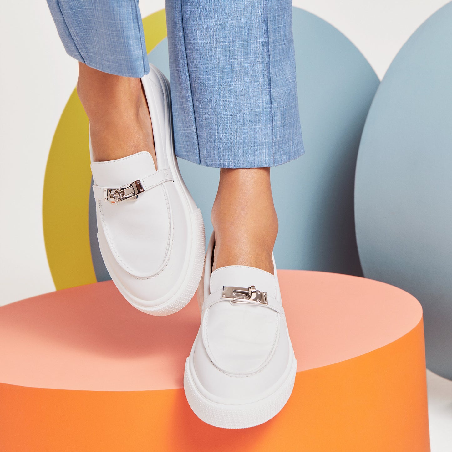 Game slip-on sneaker white