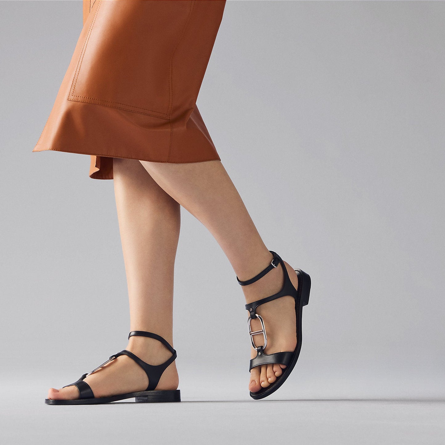 Hermès Marinella sandal 'Blanc'