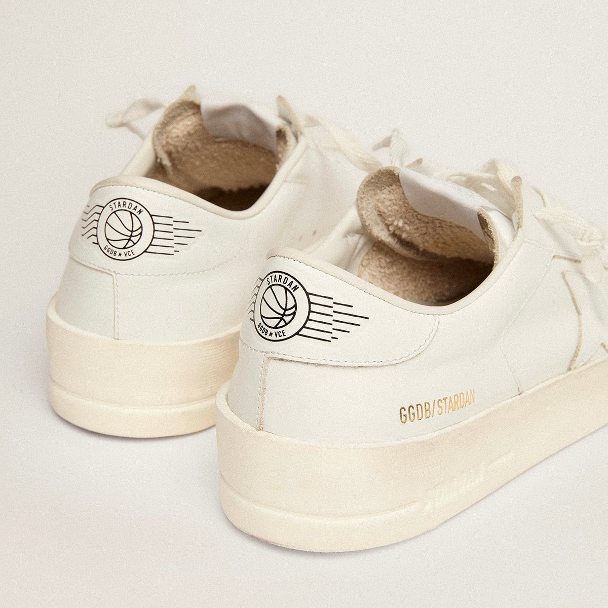 Golden Goose Super-Star Stardan in total white leather(Men's)