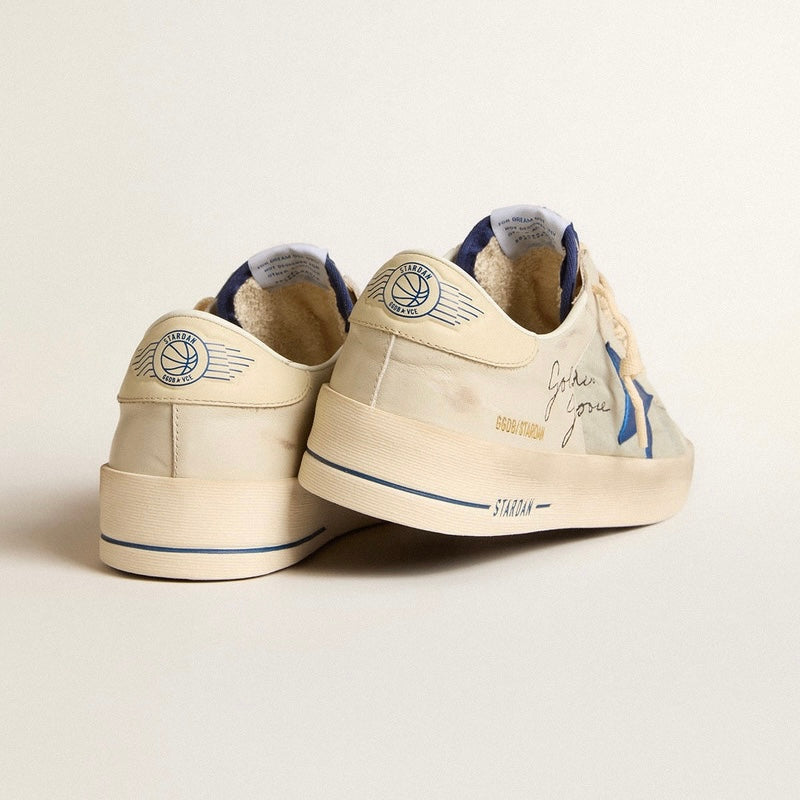 Golden Goose Super-Star Stardan 'Ivory Blue Star'(Men's)