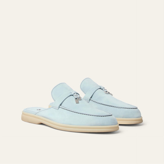 Loro piana Babouche Charms Walk Loafer'Spring Waterfall Melange (60BJ)'