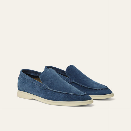 Loro Piana Summer Walk Loafer Black Figs (W1CQ)