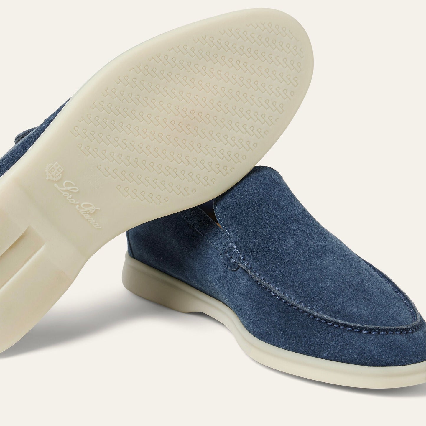 Loro Piana Summer Walk Loafer Black Figs (W1CQ)