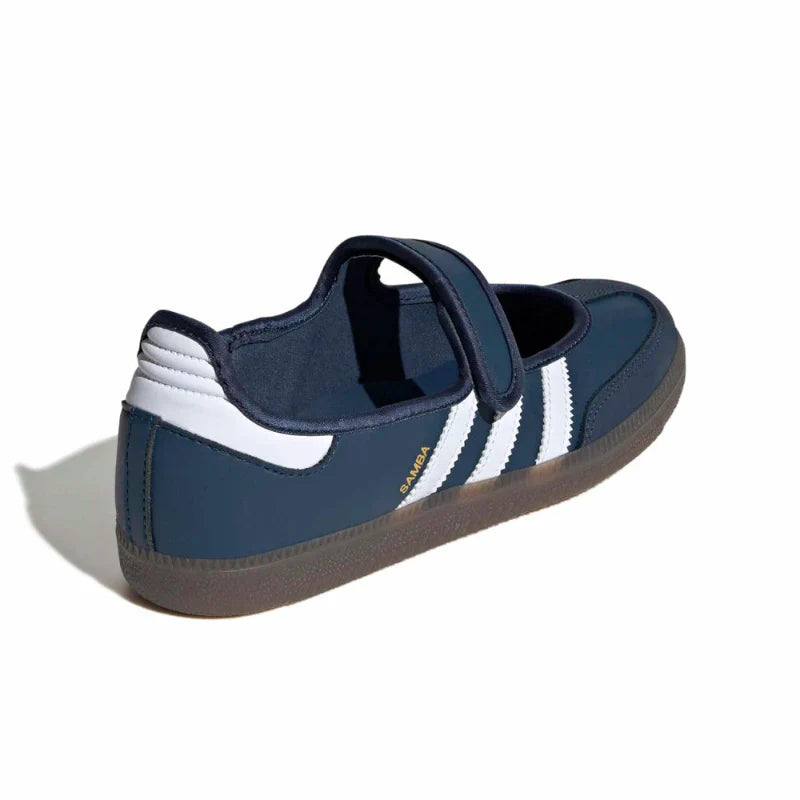 adidas Samba Mary Jane 'Crew Navy White Gold Metallic'