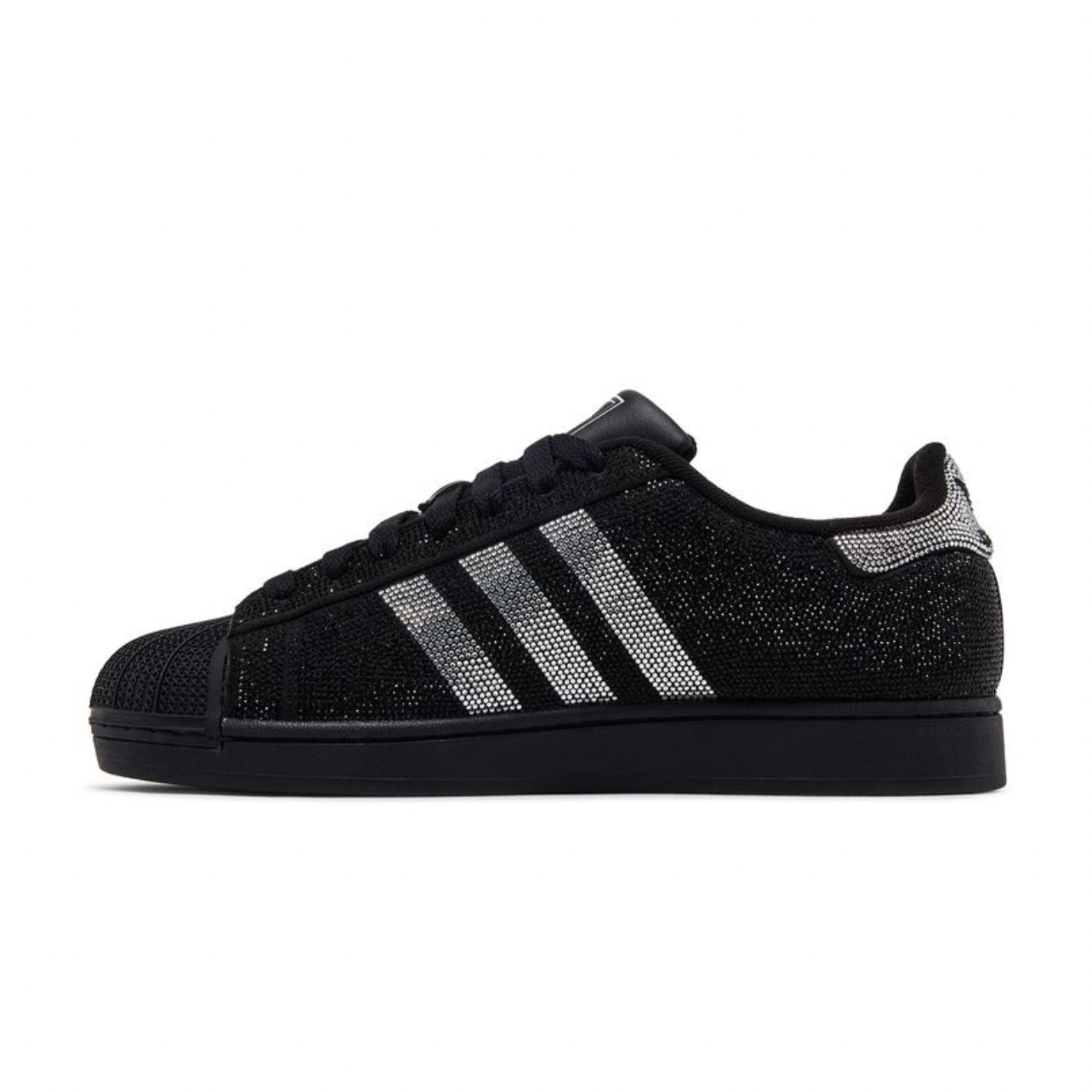 adidas Wmns Superstar 2 'Rhinestone Black Silver'