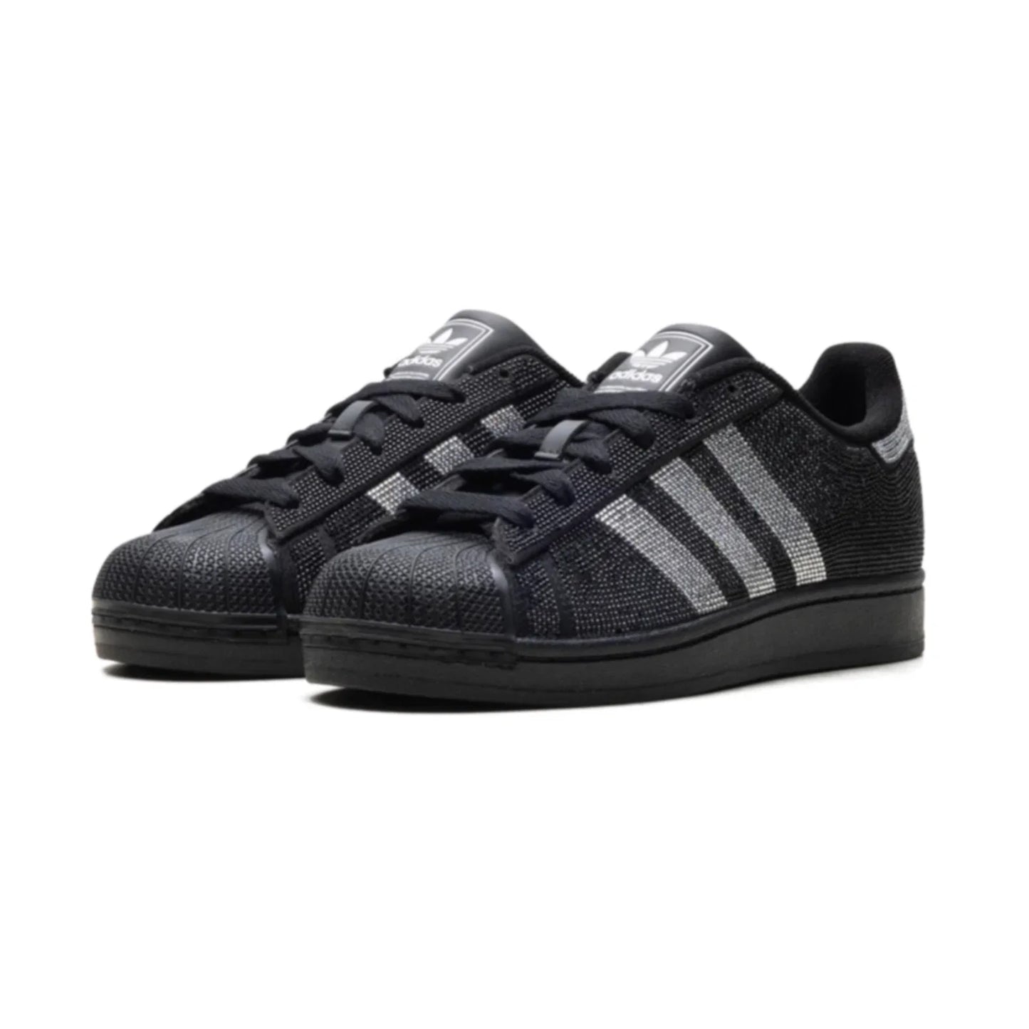 adidas Wmns Superstar 2 'Rhinestone Black Silver'