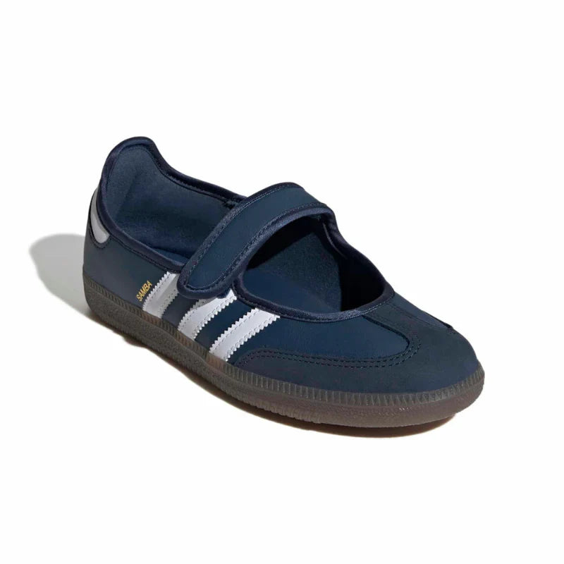 adidas Samba Mary Jane 'Crew Navy White Gold Metallic'