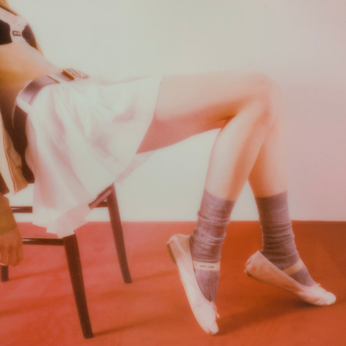 Miu Miu Satin ballerinas Orchid Pink
