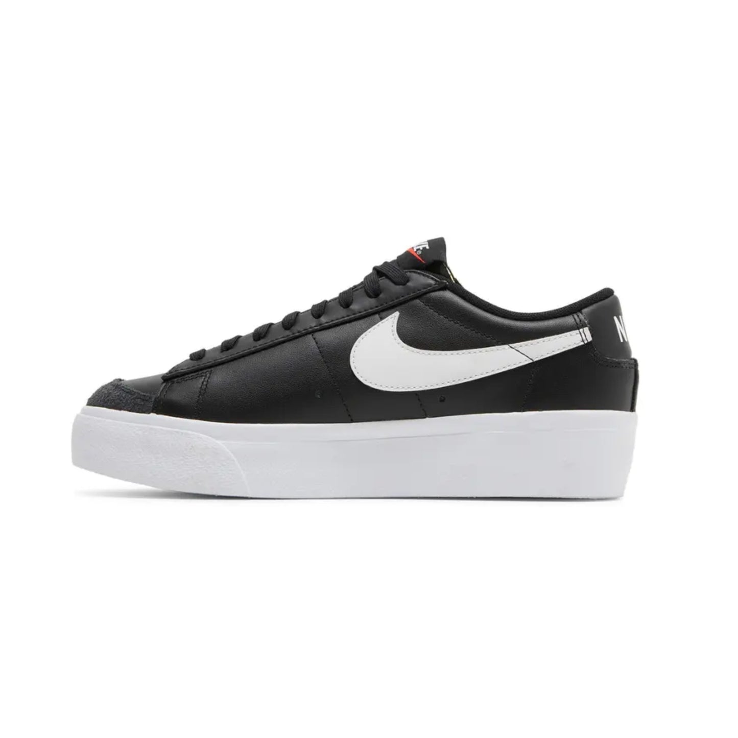 Nike Wmns Blazer Low Platform 'Black White'