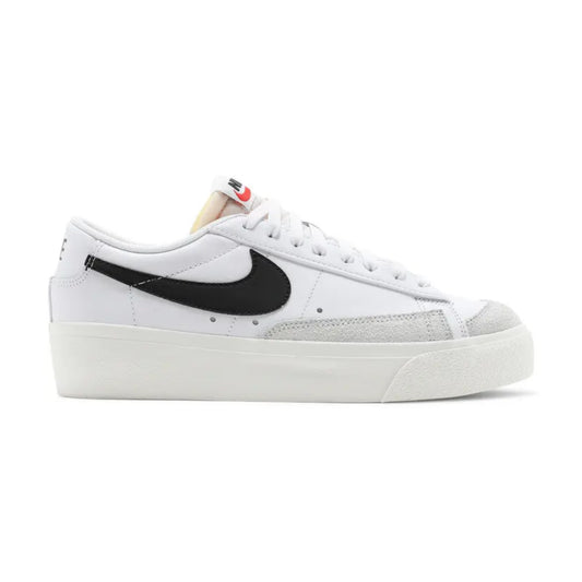 Nike Wmns Blazer Low Platform 'White Black'