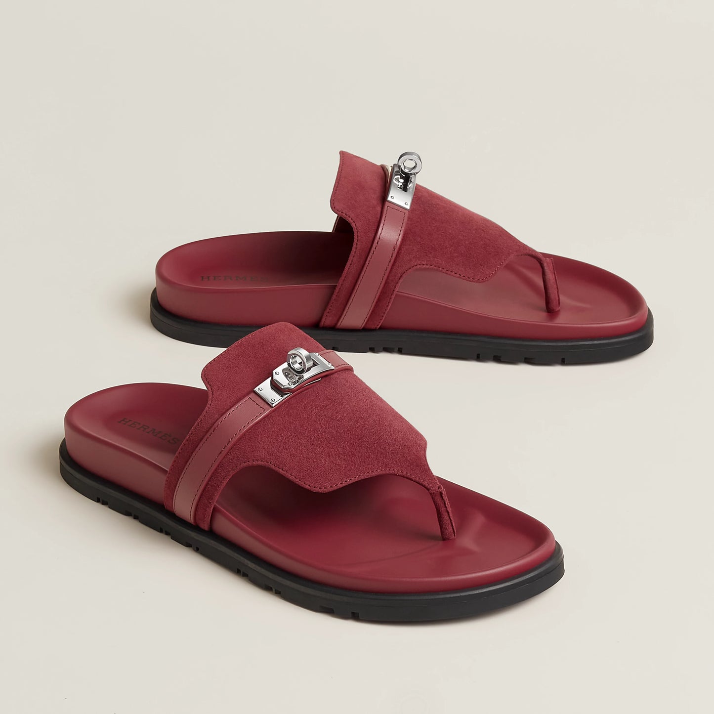 Empire sandal Rose / Lie De Vin