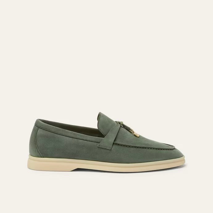 Summer Charms Walk Loafer Suede Green Lagoon (518W)