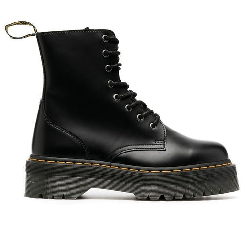 Dr Martens chunky lace-up leather boots