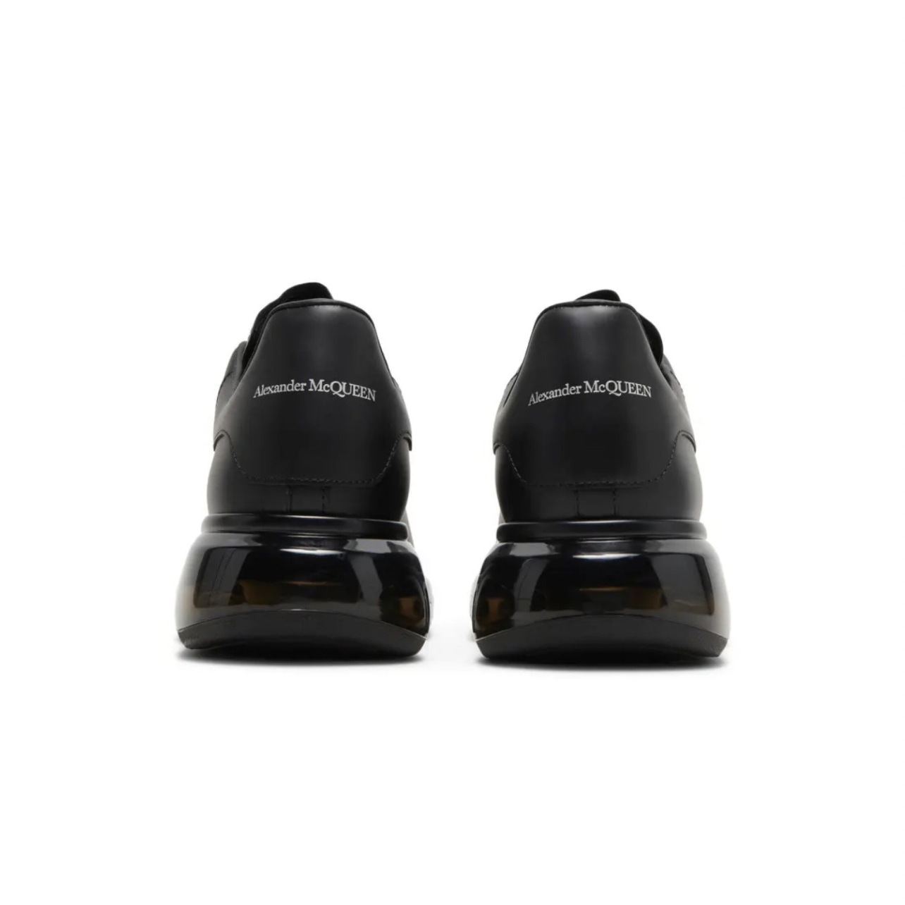 Alexander Mcqueen Oversized – Black Shiny Sole