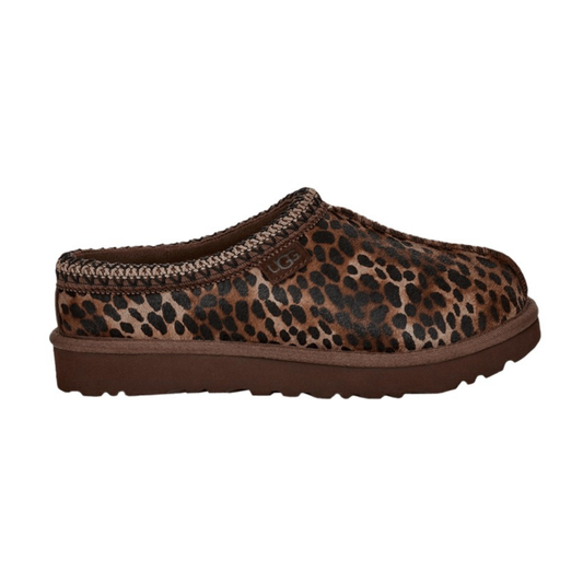 Ugg Tasman Caspian Slipper 'Burnt Cedar Cheetah'