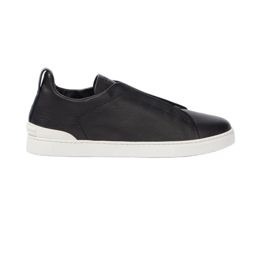Zegna Triple Stitch leather sneakers