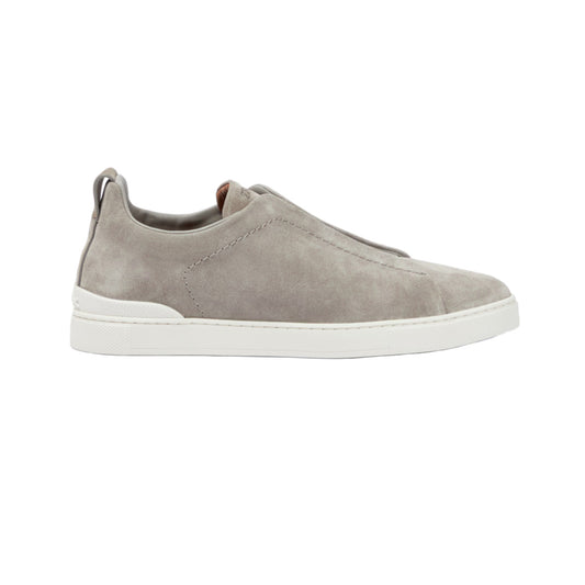 Zegna Triple Stitch suede sneakers