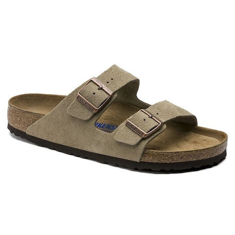 Birkenstock Arizona Suede Leather – Taupe