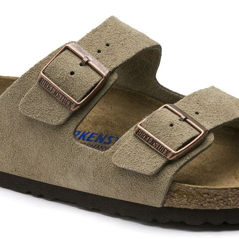 Birkenstock Arizona Suede Leather – Taupe