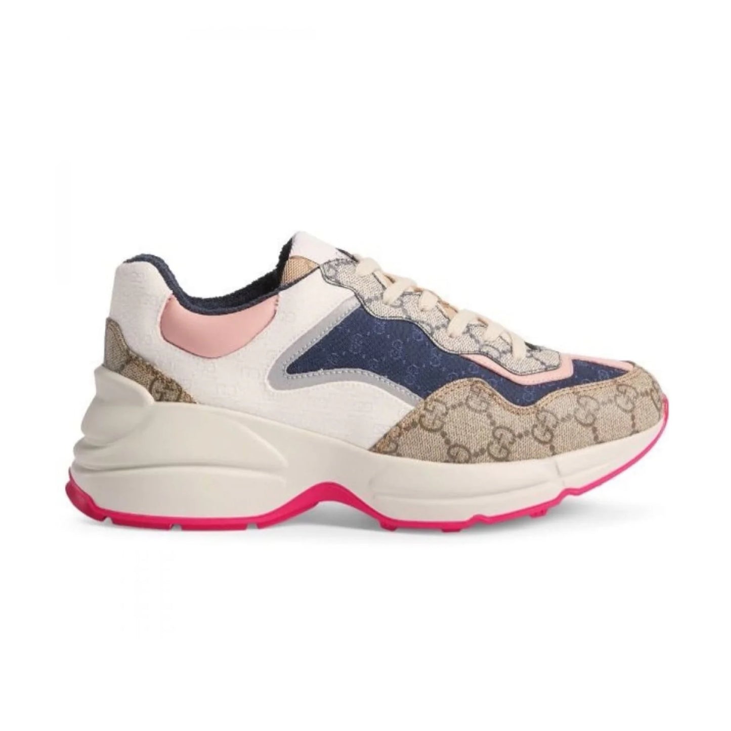 GUCCI MULTICOLOR GG RHYTON SNEAKERS